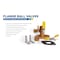 Everflow FIP Full Port Ball Valve with Cleanout and Flange, Brass 1-1/2" 895T112 - alternate 6